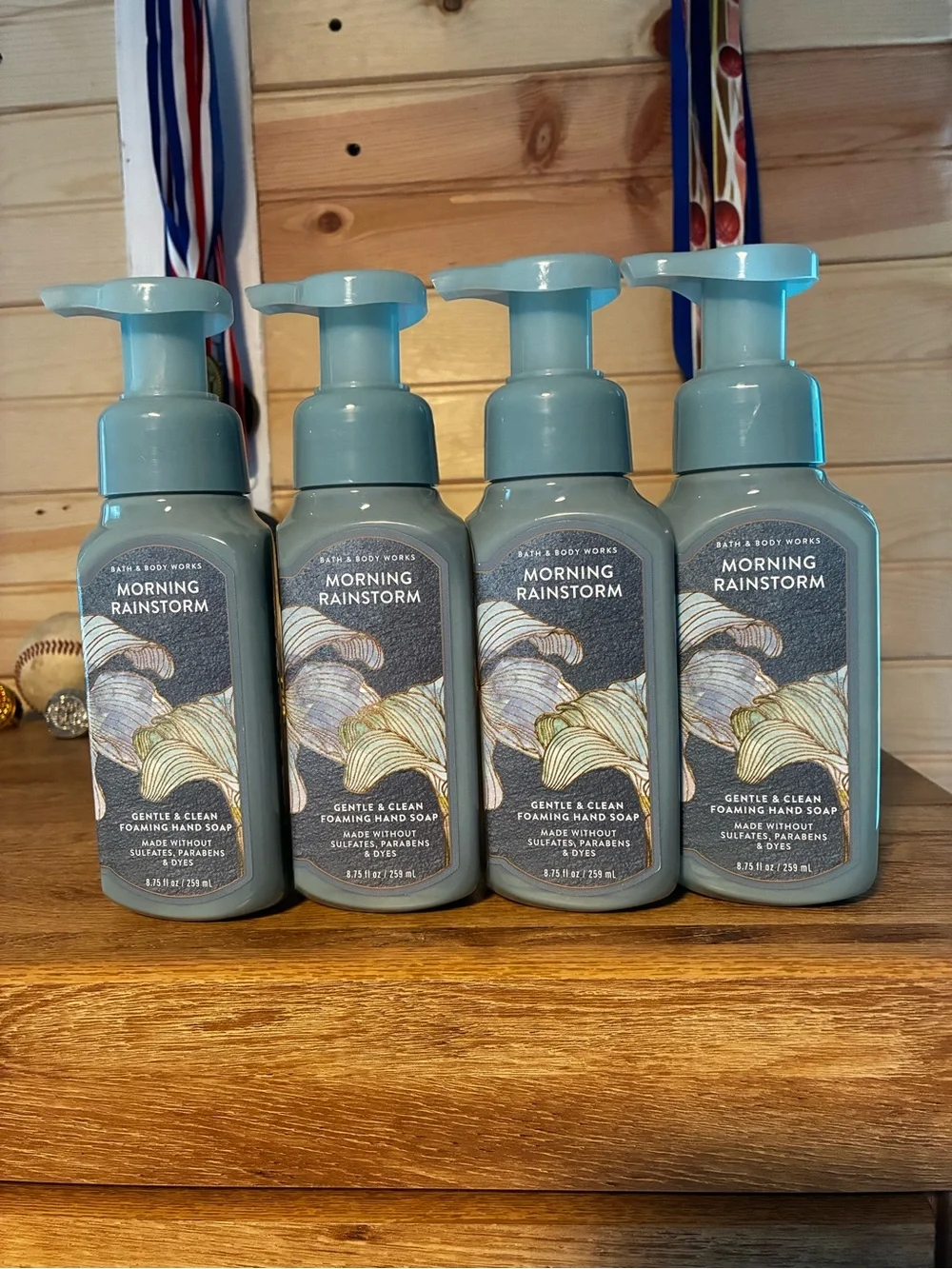 Bath & Body Works Morning Rainstorm Foaming Hand Soap - Light Blue (4)